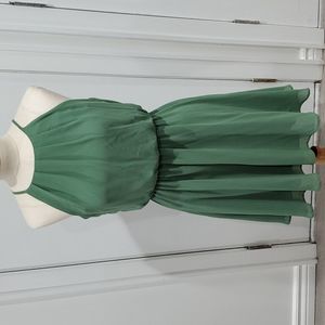 Dina Be Green Skater Dress Sz Medium or 6/8
